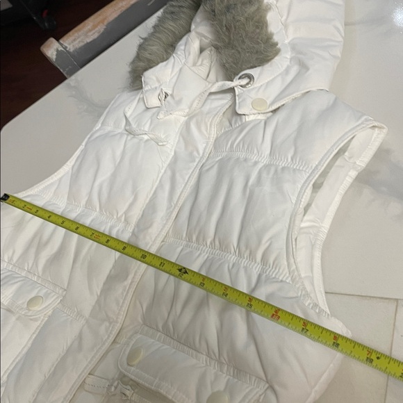 PIMKIE retro fur trimmed hooded puffer vest - Picture 5 of 9